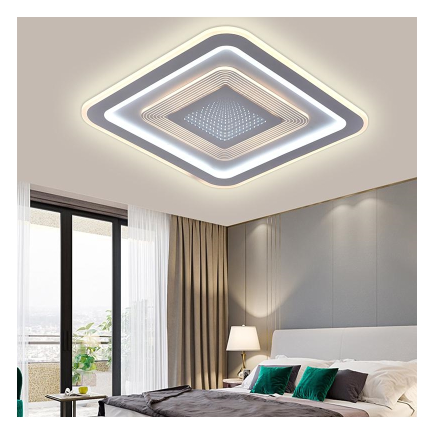 Dimmbare LED-Deckenleuchte LED/105W/230V 3000-6500K + Fernbedienung