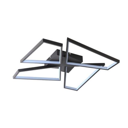 Dimmbare LED-Deckenleuchte LED/115W/230V 3000-6500K schwarz + Fernbedienung