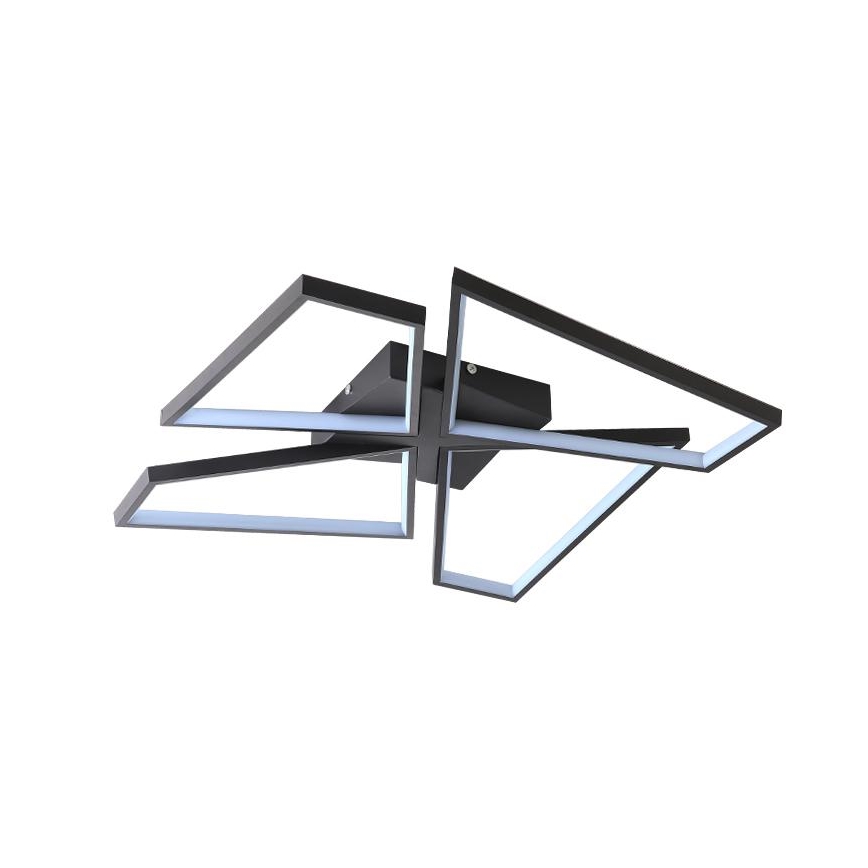 Dimmbare LED-Deckenleuchte LED/115W/230V 3000-6500K schwarz + Fernbedienung