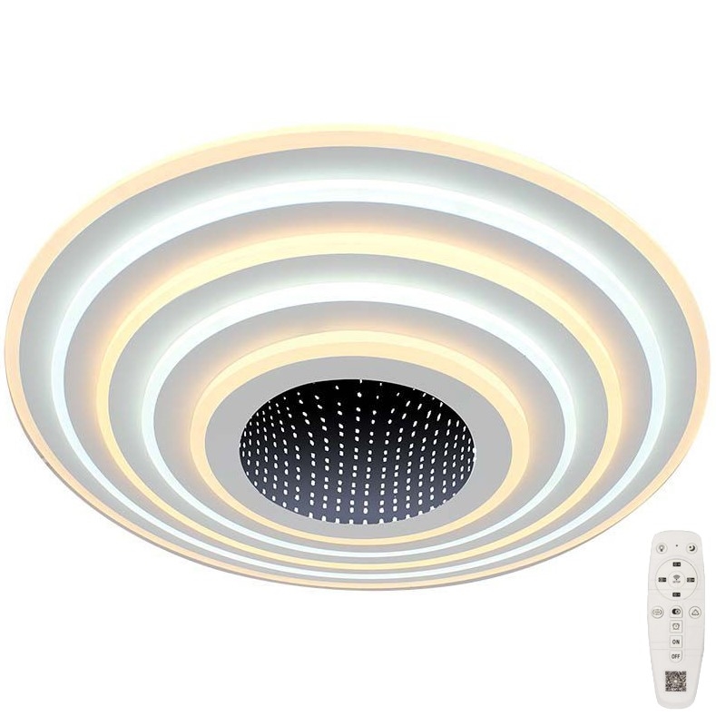 Dimmbare LED-Deckenleuchte LED/125W/230V 3000-6500K + Fernbedienung