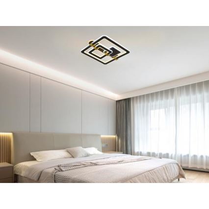 Dimmbare LED-Deckenleuchte LED/140W/230V 3000-6500K + Fernbedienung