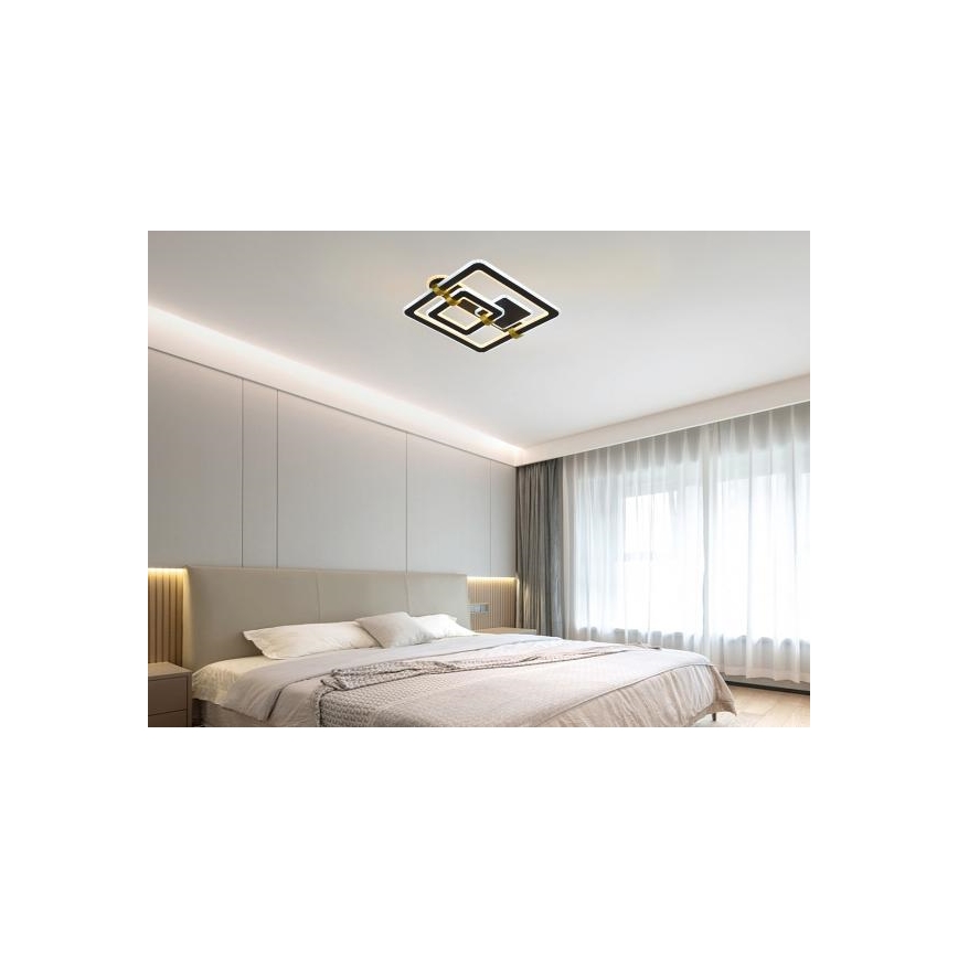 Dimmbare LED-Deckenleuchte LED/140W/230V 3000-6500K + Fernbedienung