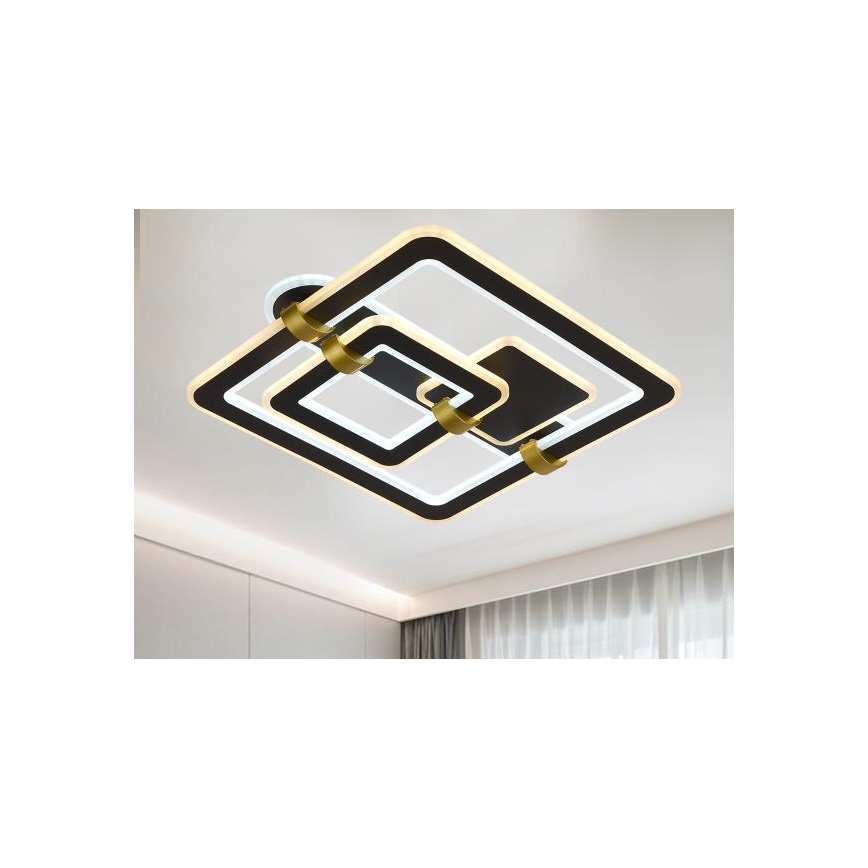 Dimmbare LED-Deckenleuchte LED/140W/230V 3000-6500K + Fernbedienung