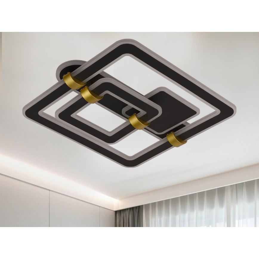 Dimmbare LED-Deckenleuchte LED/140W/230V 3000-6500K + Fernbedienung