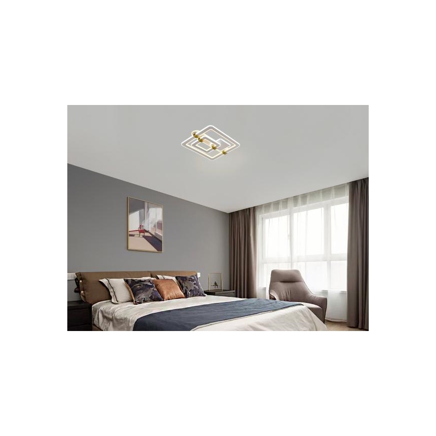 Dimmbare LED-Deckenleuchte LED/140W/230V 3000-6500K + Fernbedienung