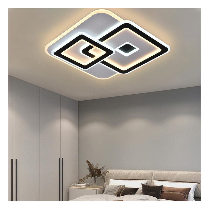 Dimmbare LED-Deckenleuchte LED/145W/230V 3000-6500K + Fernbedienung
