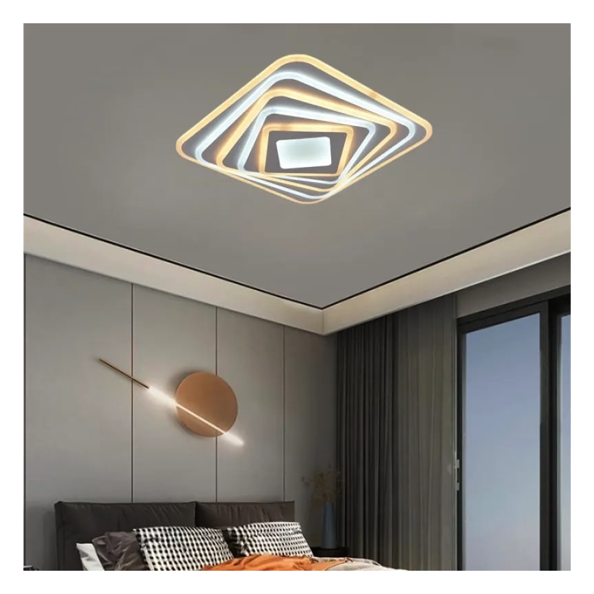 Dimmbare LED-Deckenleuchte LED/150W/230V 3000-6500K + Fernbedienung