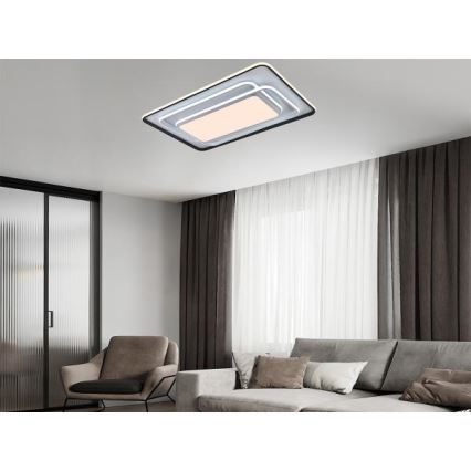 Dimmbare LED-Deckenleuchte LED/220W/230V 3000-6500K + Fernbedienung
