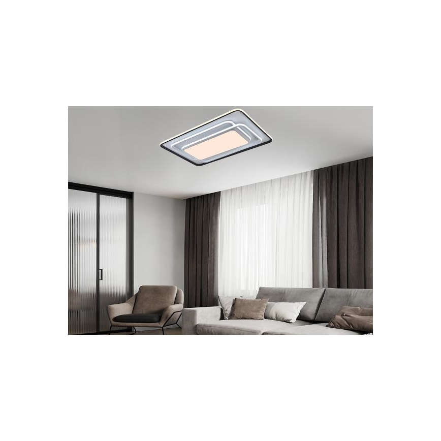 Dimmbare LED-Deckenleuchte LED/220W/230V 3000-6500K + Fernbedienung