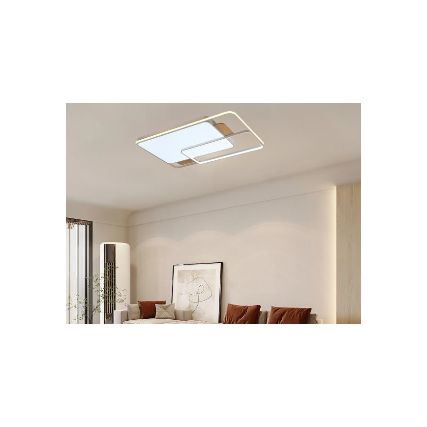 Dimmbare LED-Deckenleuchte LED/280W/230V 3000-6500K + Fernbedienung