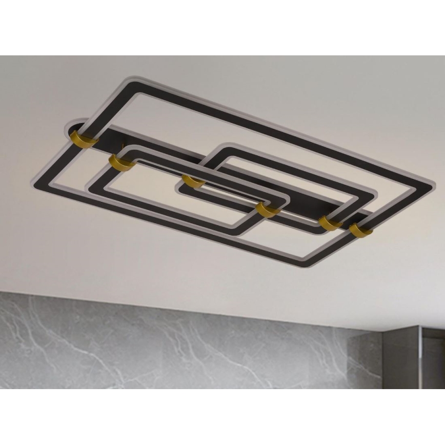 Dimmbare LED-Deckenleuchte LED/280W/230V 3000-6500K + Fernbedienung