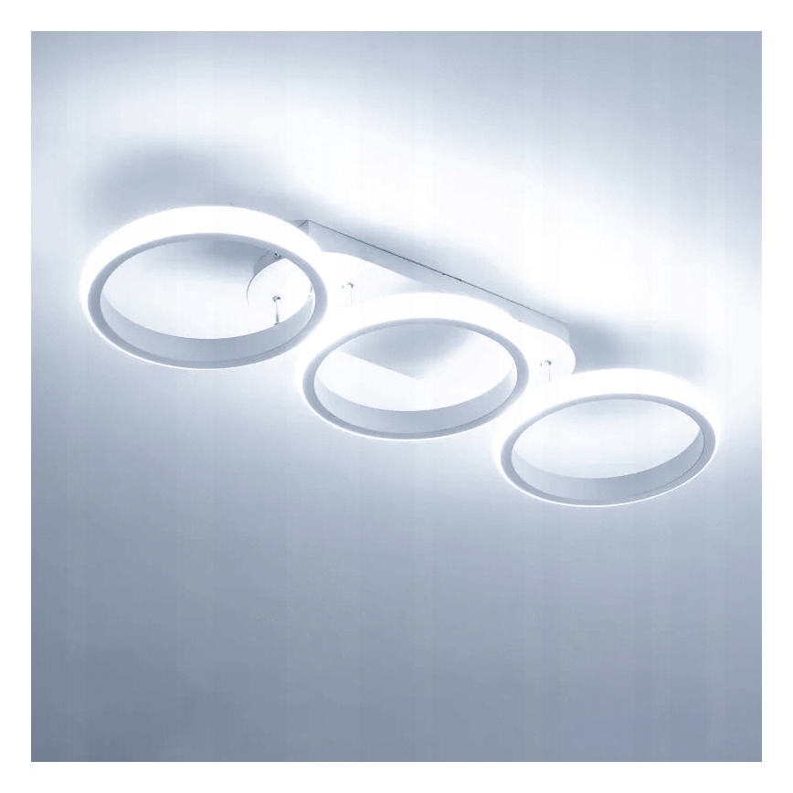 Dimmbare LED-Deckenleuchte LED/30W/230V 3000-6500K weiß Wi-Fi Tuya + Fernbedienung