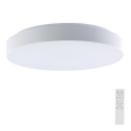 Dimmbare LED-Deckenleuchte LED/40W/230V 3000-6500K 39,5 cm weiß + Fernbedienung