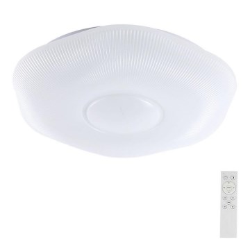 Dimmbare LED-Deckenleuchte LED/40W/230V 3000-6500K 40 cm weiß + Fernbedienung