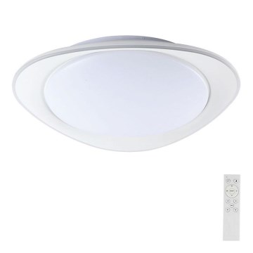 Dimmbare LED-Deckenleuchte LED/40W/230V 3000-6500K 45 cm weiß + Fernbedienung