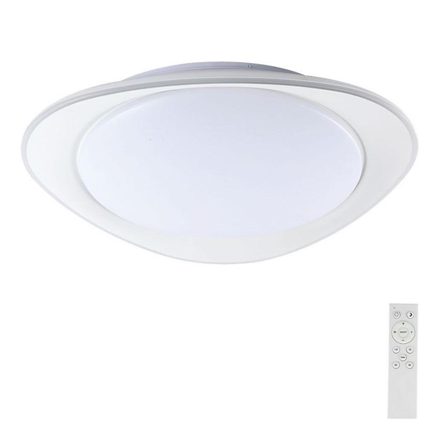 Dimmbare LED-Deckenleuchte LED/40W/230V 3000-6500K 45 cm weiß + Fernbedienung