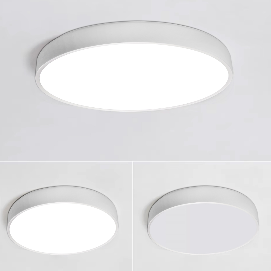 Dimmbare LED-Deckenleuchte LED/40W/230V 3000-6500K d 40 cm weiß + Fernbedienung