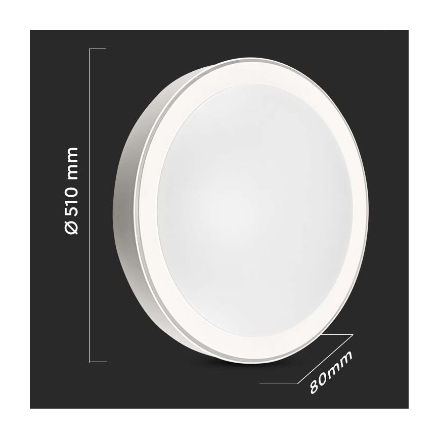 Dimmbare LED-Deckenleuchte LED/40W/230V 3000K/4000K/6500K + FB