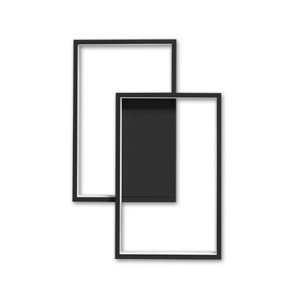 Dimmbare LED-Deckenleuchte LED/45W/230V 3000-6500K schwarz + Fernbedienung