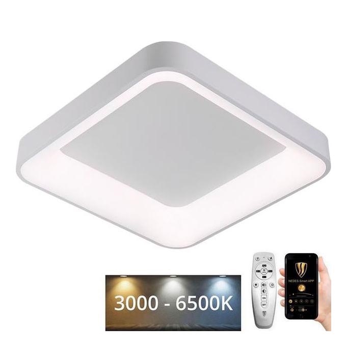 Dimmbare LED-Deckenleuchte LED/45W/230V 3000-6500K weiß + Fernbedienung