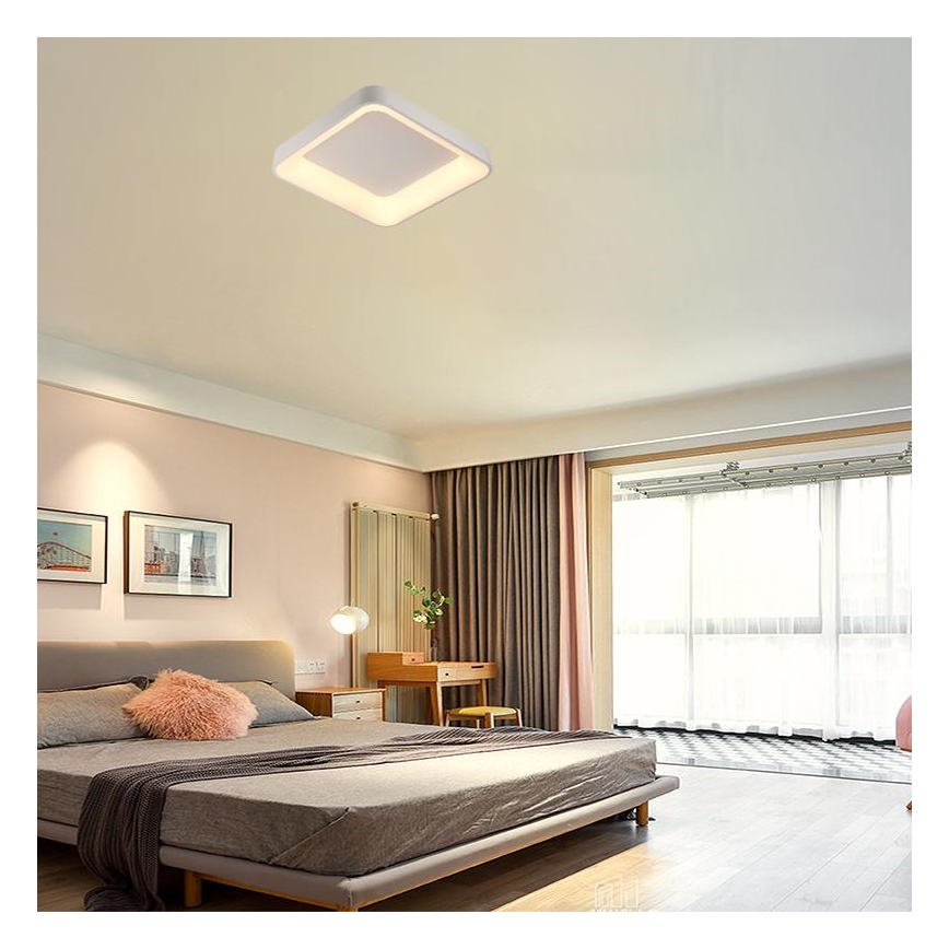 Dimmbare LED-Deckenleuchte LED/45W/230V 3000-6500K weiß + Fernbedienung