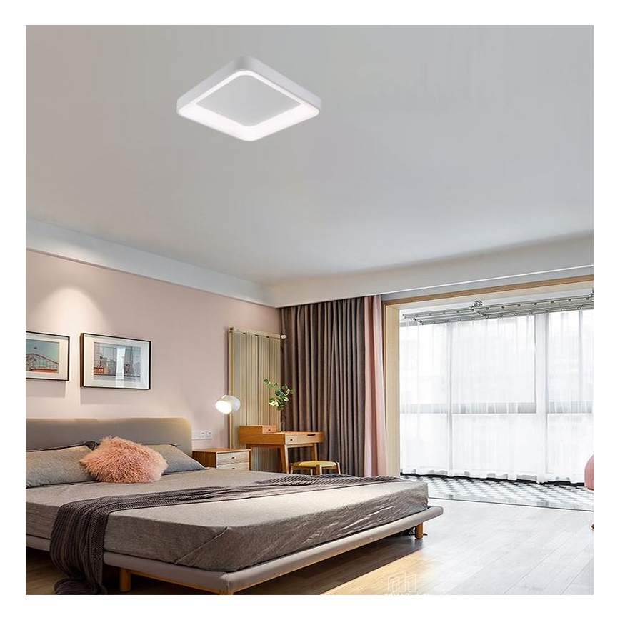 Dimmbare LED-Deckenleuchte LED/45W/230V 3000-6500K weiß + Fernbedienung
