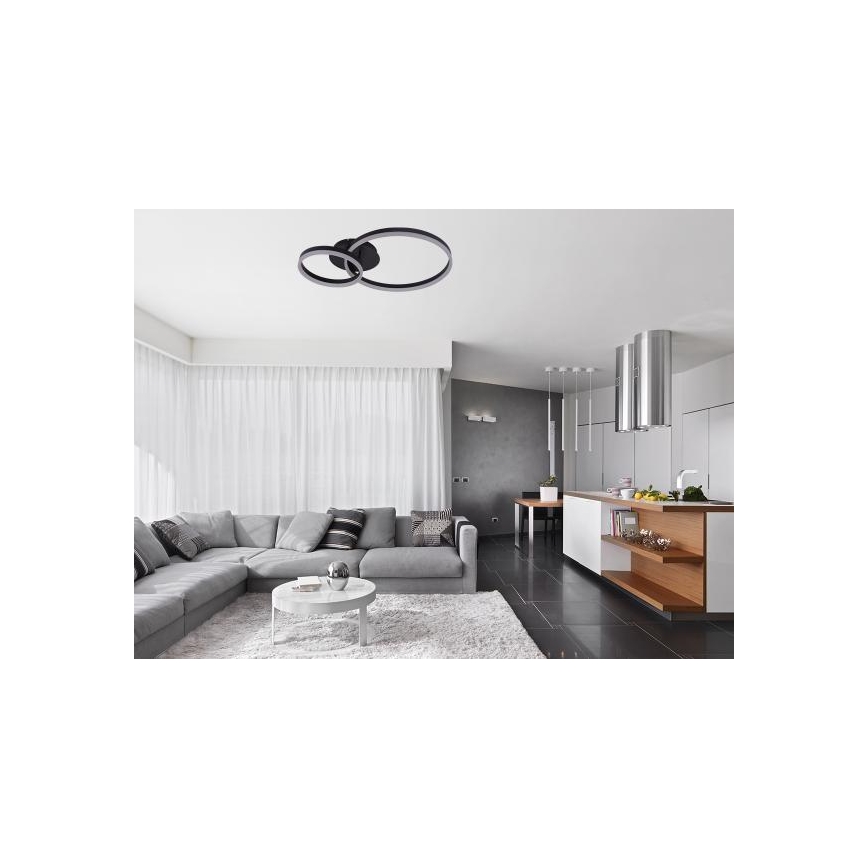 Dimmbare LED-Deckenleuchte LED/55W/230V 3000-6500K + Fernbedienung