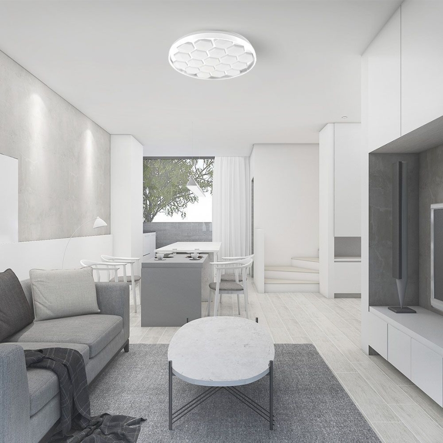 Dimmbare LED-Deckenleuchte LED/60W/230V 3000/4000/6500K + Fernbedienung