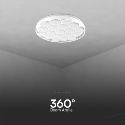 Dimmbare LED-Deckenleuchte LED/60W/230V 3000/4000/6500K + Fernbedienung