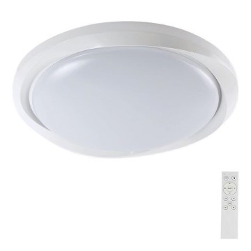 Dimmbare LED-Deckenleuchte LED/60W/230V 3000-6500K 49,2 cm weiß + Fernbedienung