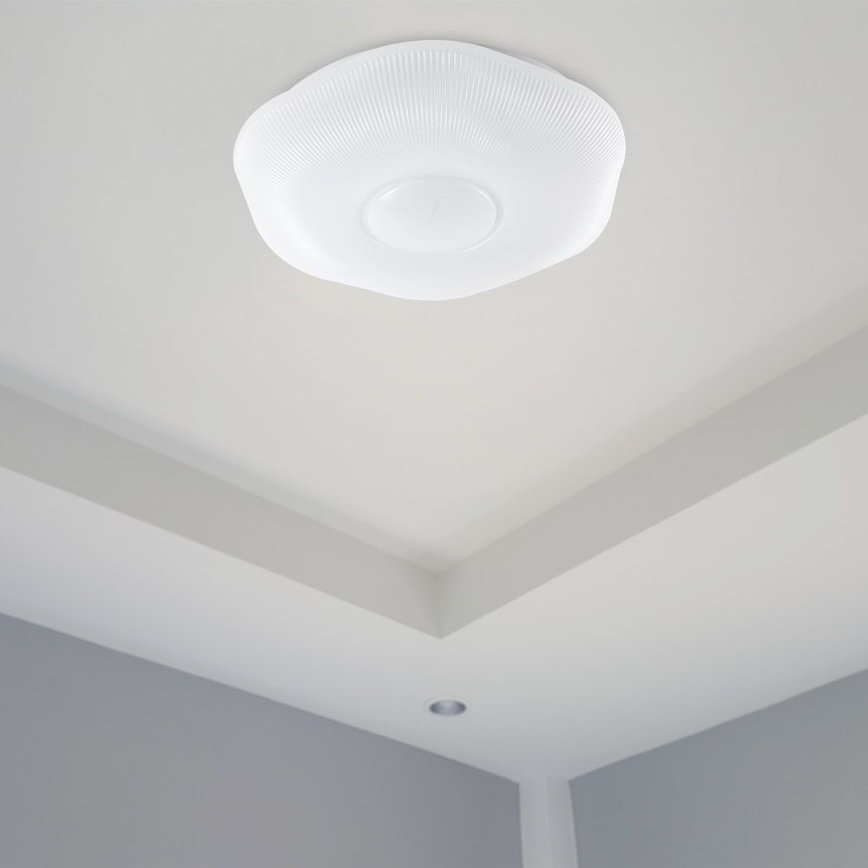Dimmbare LED-Deckenleuchte LED/60W/230V 3000-6500K 50 cm weiß + Fernbedienung