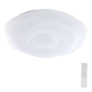 Dimmbare LED-Deckenleuchte LED/60W/230V 3000-6500K 50 cm weiß + Fernbedienung