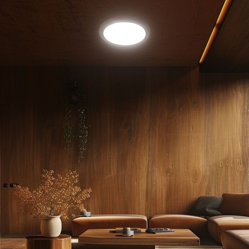 Dimmbare LED-Deckenleuchte LED/60W/230V 3000-6500K + Fernbedienung