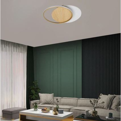 Dimmbare LED-Deckenleuchte LED/60W/230V 3000-6500K + Fernbedienung