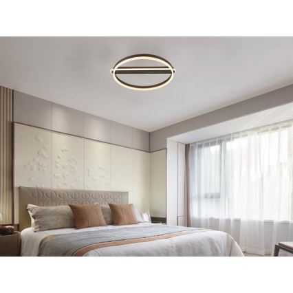 Dimmbare LED-Deckenleuchte LED/60W/230V 3000-6500K + Fernbedienung