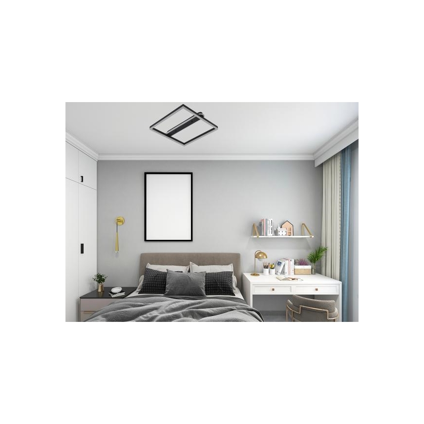 Dimmbare LED-Deckenleuchte LED/60W/230V 3000-6500K + Fernbedienung