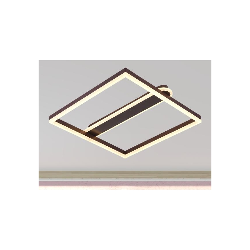 Dimmbare LED-Deckenleuchte LED/60W/230V 3000-6500K + Fernbedienung
