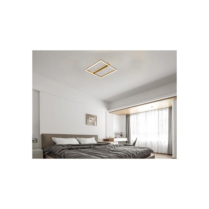 Dimmbare LED-Deckenleuchte LED/60W/230V 3000-6500K + Fernbedienung