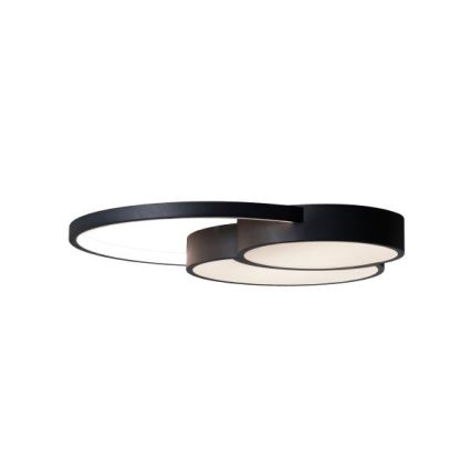 Dimmbare LED-Deckenleuchte LED/60W/230V 3000-6500K schwarz + Fernbedienung