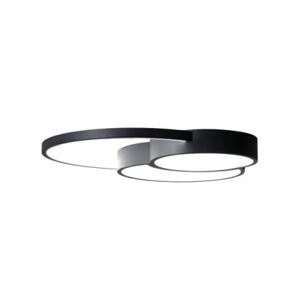 Dimmbare LED-Deckenleuchte LED/60W/230V 3000-6500K schwarz + Fernbedienung