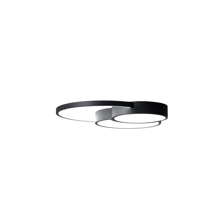 Dimmbare LED-Deckenleuchte LED/60W/230V 3000-6500K schwarz + Fernbedienung