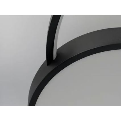 Dimmbare LED-Deckenleuchte LED/60W/230V 3000-6500K schwarz + Fernbedienung