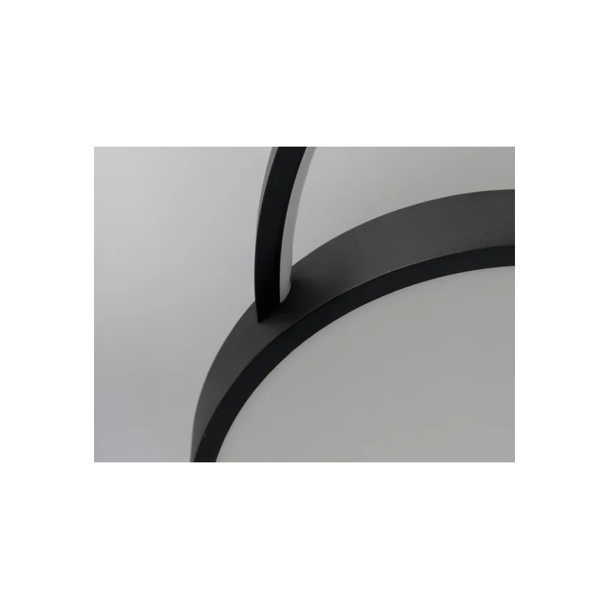 Dimmbare LED-Deckenleuchte LED/60W/230V 3000-6500K schwarz + Fernbedienung