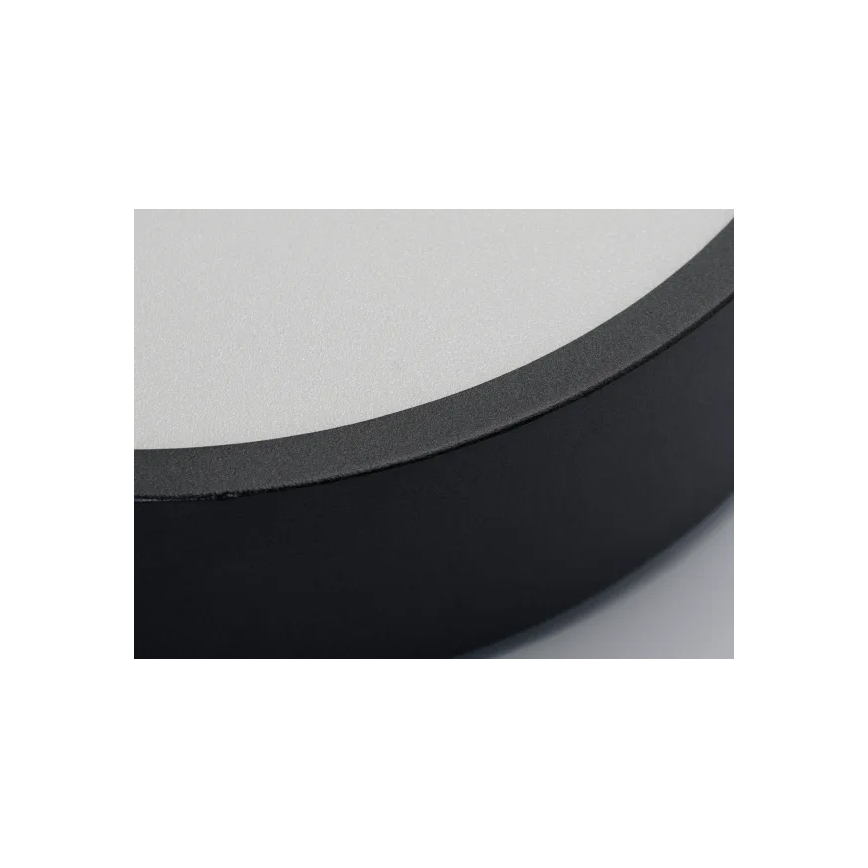 Dimmbare LED-Deckenleuchte LED/60W/230V 3000-6500K schwarz + Fernbedienung