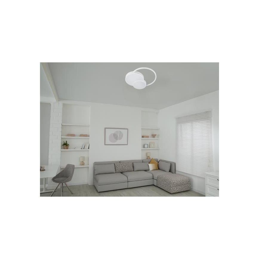 Dimmbare LED-Deckenleuchte LED/60W/230V 3000-6500K weiß + Fernbedienung