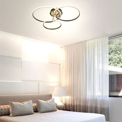 Dimmbare LED-Deckenleuchte LED/64W/230V 3000-6500K + Fernbedienung
