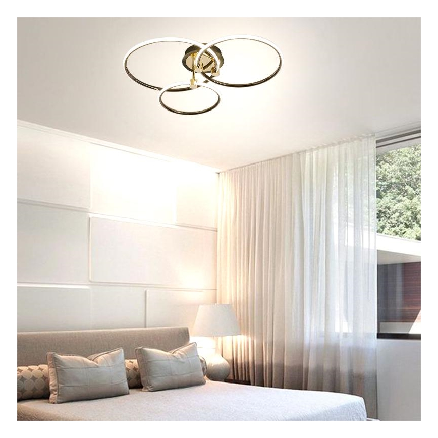 Dimmbare LED-Deckenleuchte LED/64W/230V 3000-6500K + Fernbedienung