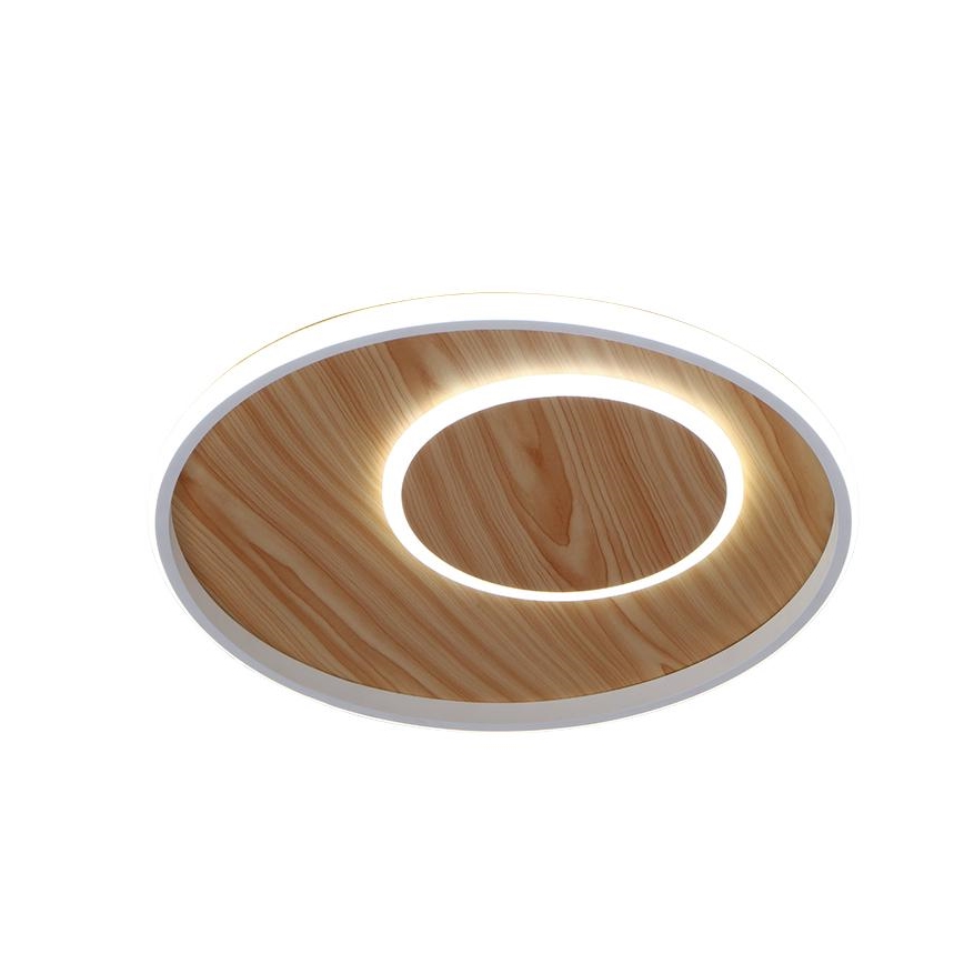 Dimmbare LED-Deckenleuchte LED/65W/230V 3000-6500K braun +Fernbedienung