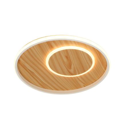 Dimmbare LED-Deckenleuchte LED/65W/230V 3000-6500K braun +Fernbedienung