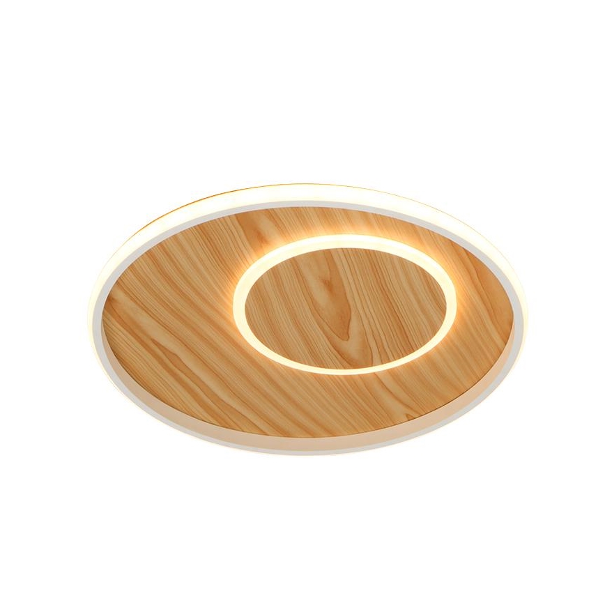 Dimmbare LED-Deckenleuchte LED/65W/230V 3000-6500K braun +Fernbedienung